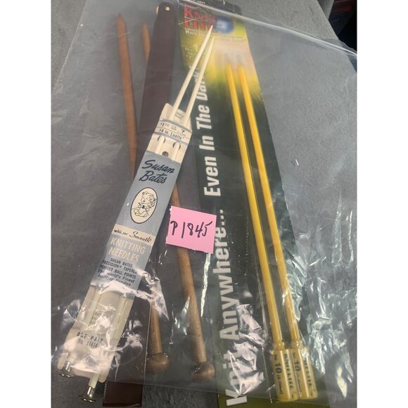 Lot of Knitting Needles: Susan Bates Leisure Arts & The Knit Lite For S/M/L Proj - Picture 5 of 5